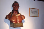 Winnetou-Büste im Karl-May-Museum 