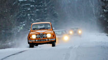 Winter Trail, Volvo, Schneelandschaft