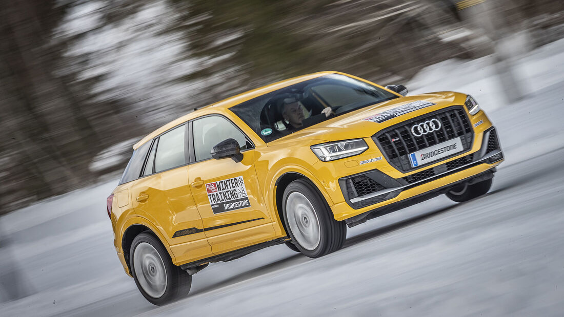 Winterfahrtraining 2020 mit Bridgestone und Audi