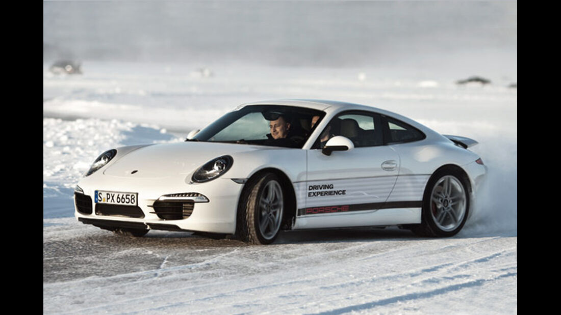 Wintertraining Porsche