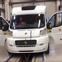 Wohnmobil Crashtest Schweden Zentralamt fŸr Verkehrswesen Trafikverket 2019