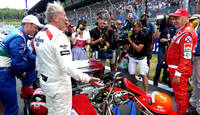 Wurz, Marko & Lauda - GP Österreich 2014 - Legenden