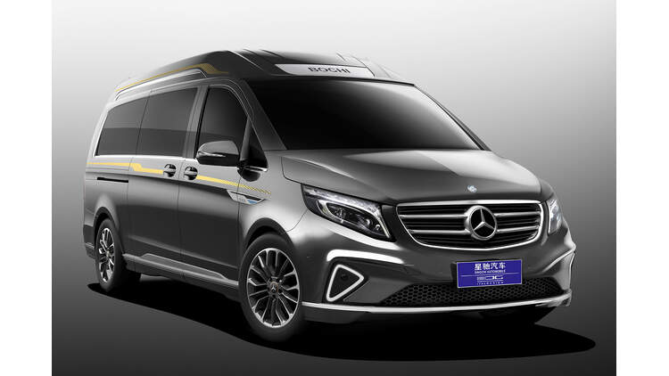 Italdesign Vulcanus High End Mercedes V Klasse Fur China Auto Motor Und Sport