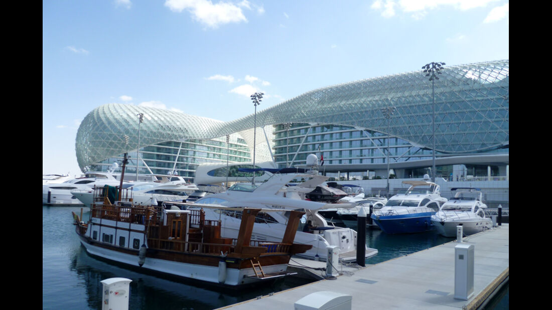Yachthafen - GP Abu Dhabi - 10. November 2011