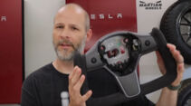Yoke-Lenkrad für Tesla Model 3 und Model Y vom chinesischen Hersteller Hansshow
