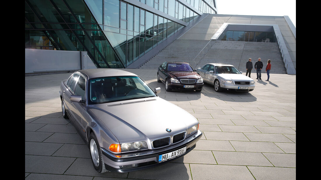 Youngtimer-Fahrbericht-Mercedes-S-500-BMW-740i-Audi-A8-4.2