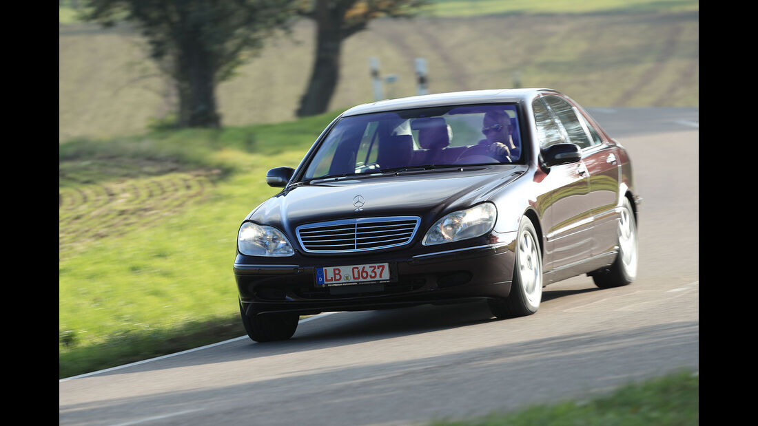 Youngtimer-Fahrbericht-Mercedes-S-500-Front