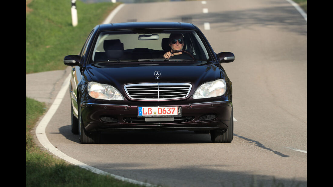 Youngtimer-Fahrbericht-Mercedes-S-500-Front
