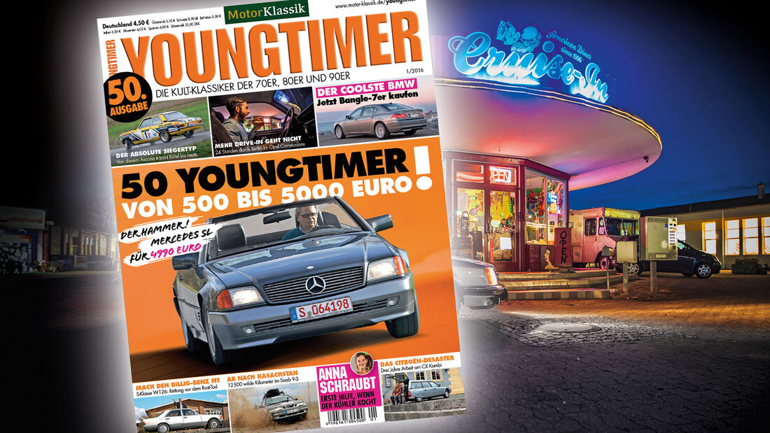 Youngtimer-Jubiläumsheft: die 50. Ausgabe