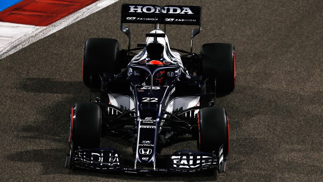 Yuki Tsunoda - Alpha Tauri - Formel 1 - GP Bahrain - Qualifying - Samstag - 27.3.2021 