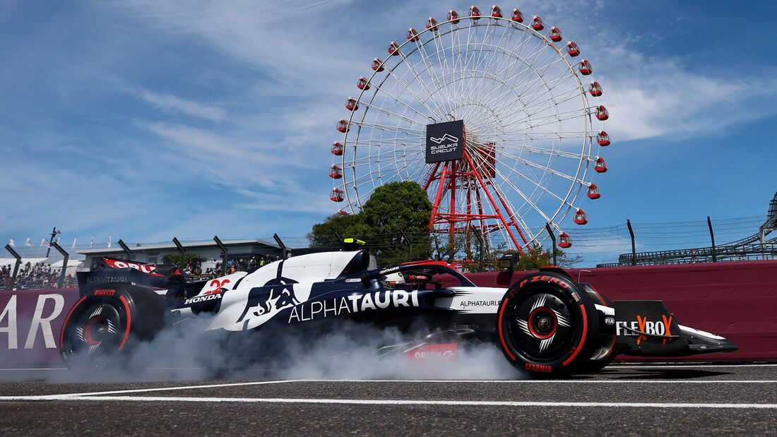 Yuki Tsunoda - Alpha Tauri - Formel 1 - GP Japan - 23. September 2023