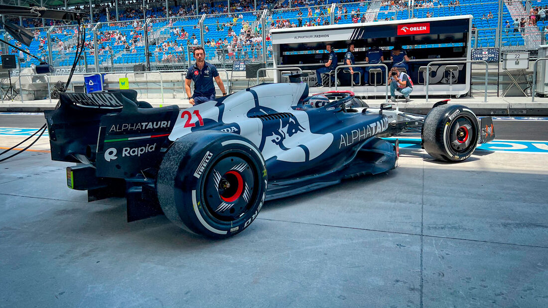 Yuki Tsunoda - Alpha Tauri - Formel 1 - GP Miami - 5. Mai 2023