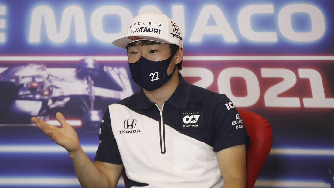 Yuki Tsunoda - Alpha Tauri - Formel 1 - GP Monaco - 19. Mai 2021
