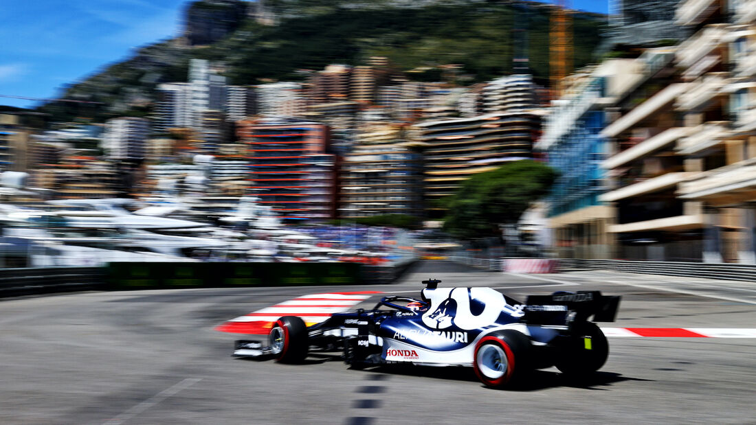 Yuki Tsunoda - Alpha Tauri - Formel 1 - GP Monaco - 20. Mai 2021