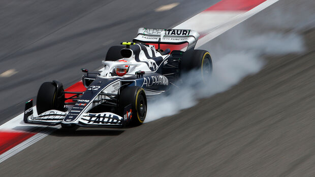 Yuki Tsunoda - Alpha Tauri - Formel 1 - Test - Bahrain - 11. März 2022