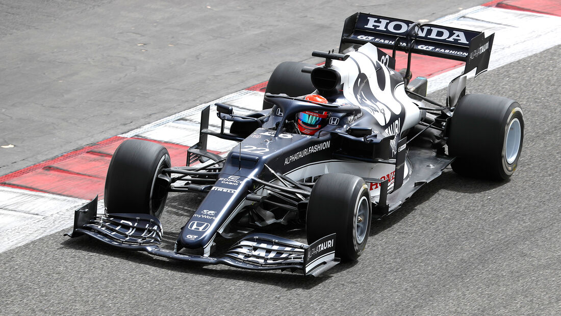 Yuki Tsunoda - Alpha Tauri - Formel 1 - Test - Bahrain - 13. März 2021