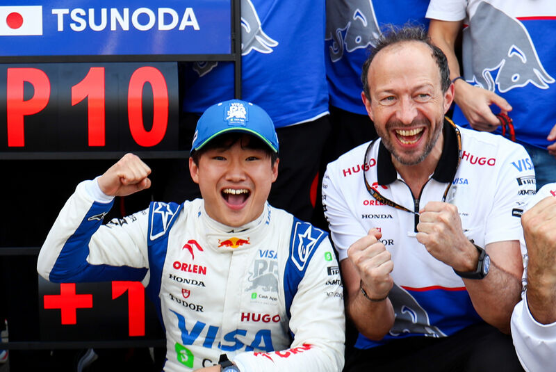 Yuki Tsunoda & Peter Bayer - GP Japan 2024