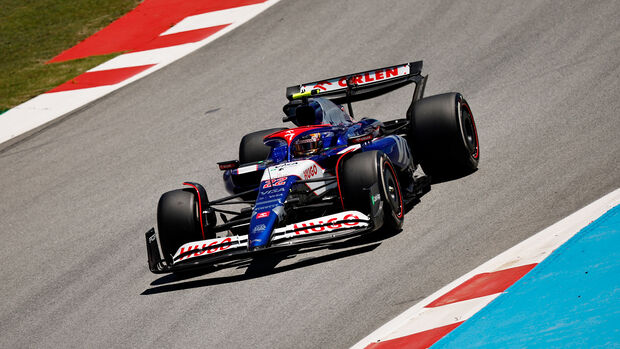 Yuki Tsunoda - Toro Rosso - Formel 1 - Barcelona - GP Spanien - 21. Juni 2024