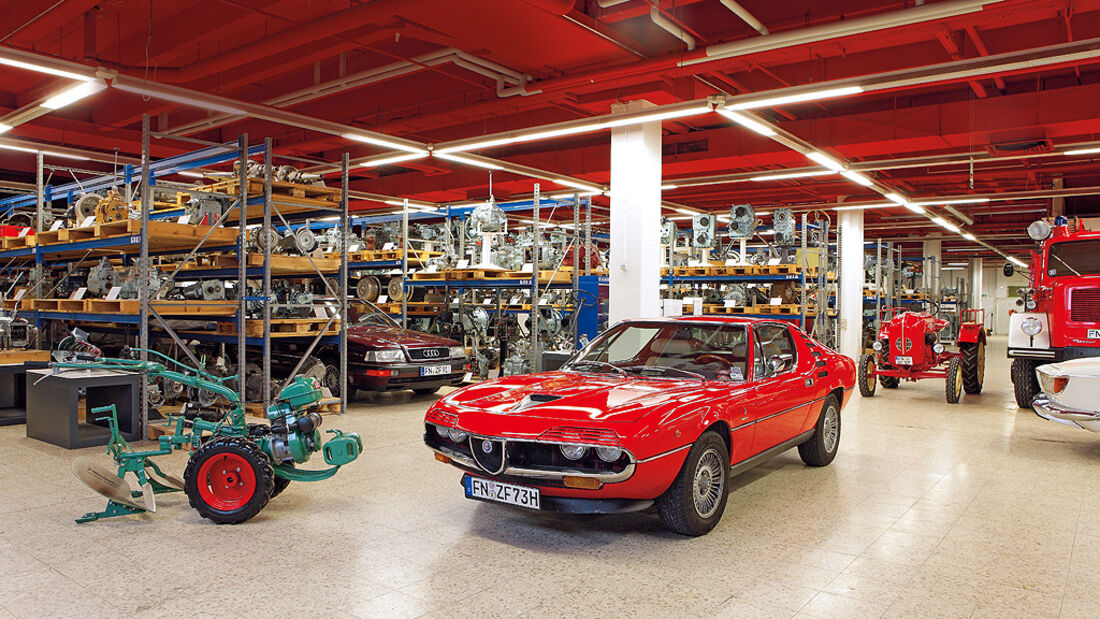 ZF-Archiv, Irus-Balkenmäher, Alfa Romeo Montreal, Porsche Traktor