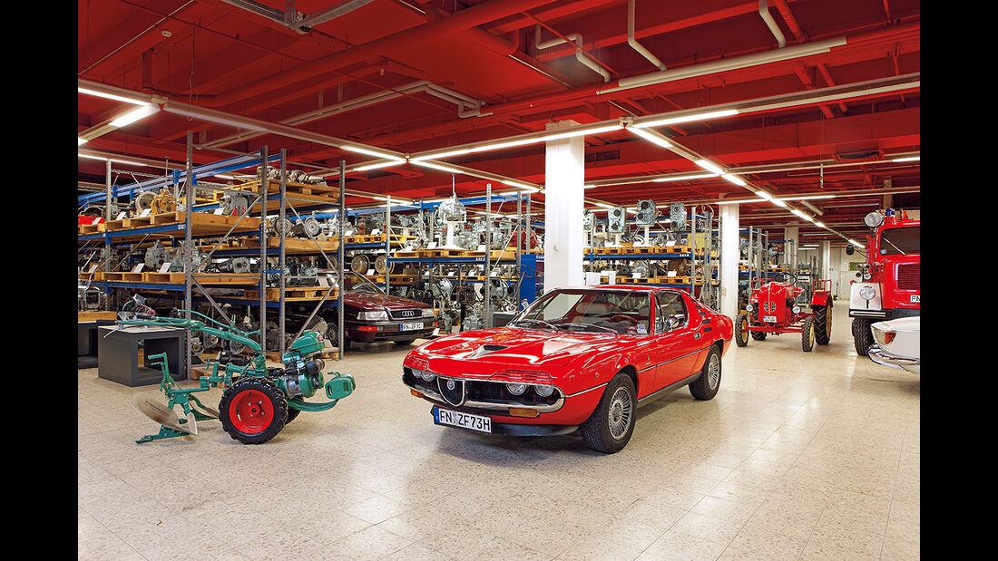 ZF-Archiv, Irus-Balkenmäher, Alfa Romeo Montreal, Porsche Traktor