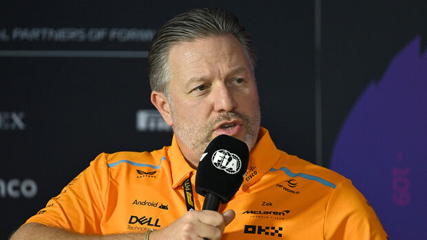 Zak Brown - Bahrain-Test 2024