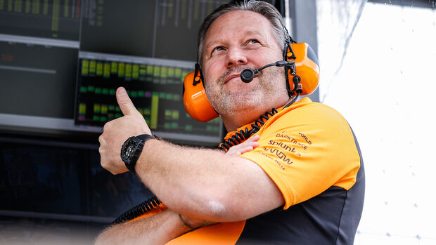 Zak Brown - McLaren - GP England 2023 - Formel 1 - Silverstone - Qualifikation