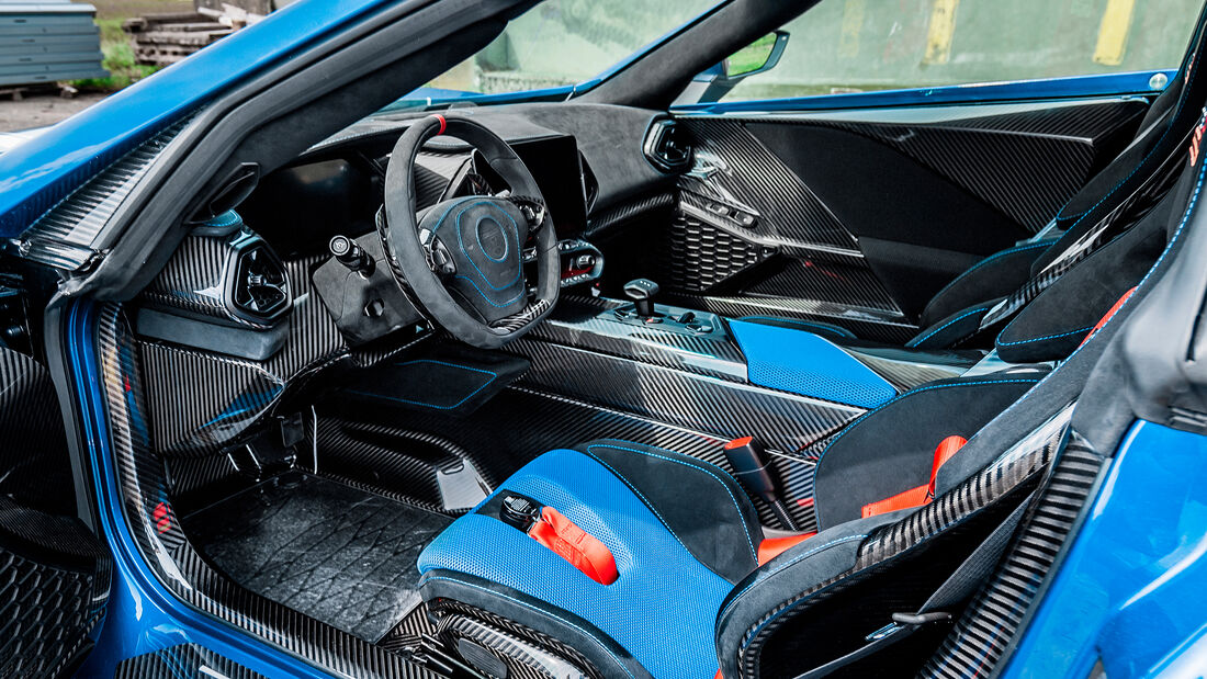 Zenvo TSR-S, Interieur