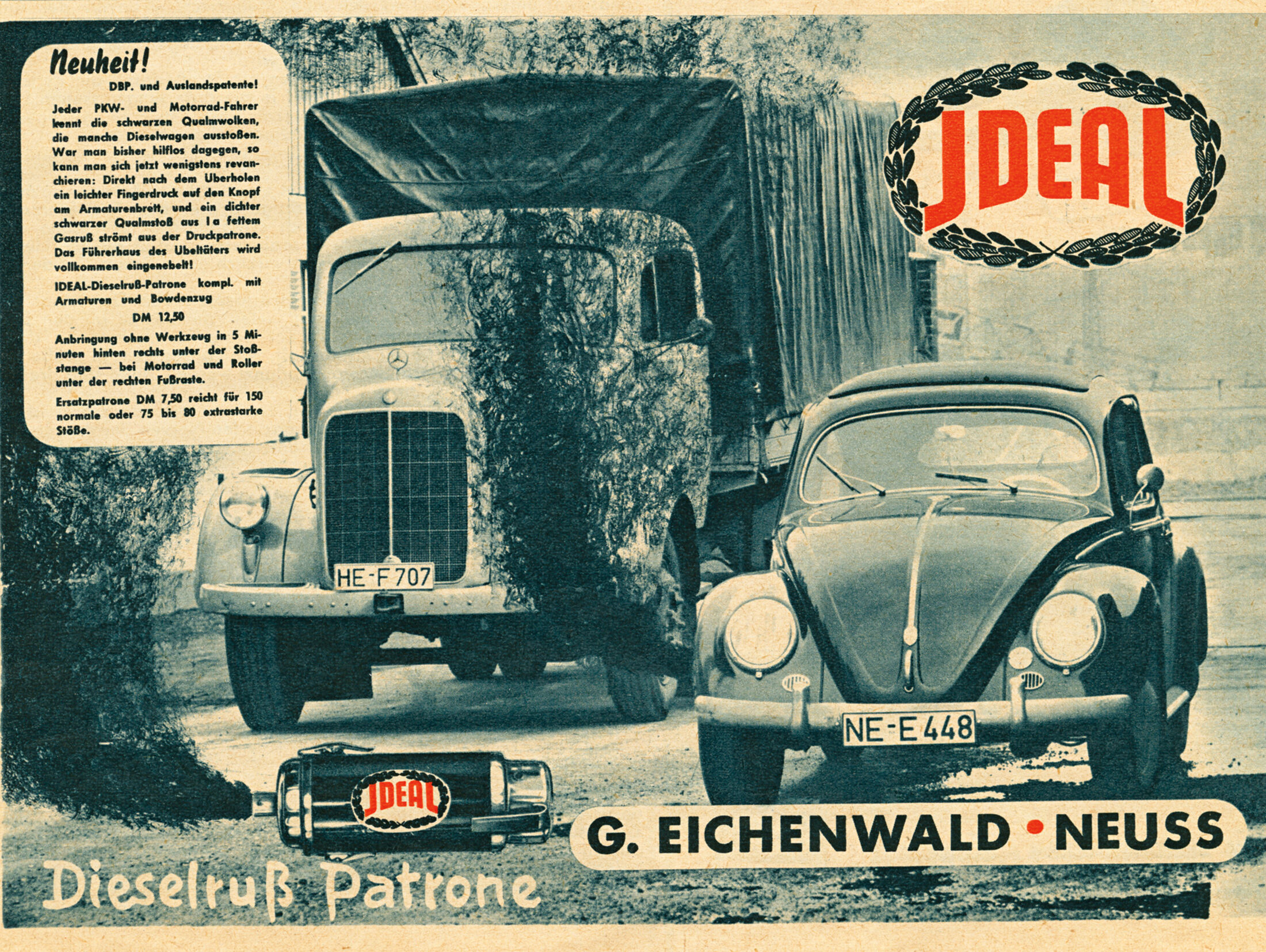 Ideen und Zubehör-Kuriositäten aus 70 Jahren Auto