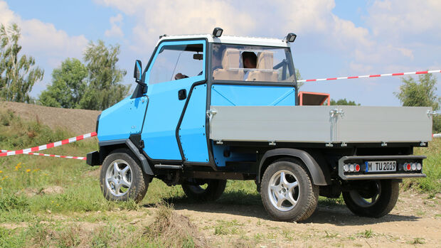 aCar Evum Motors Elektro-Nutzfahrzeug Afrika