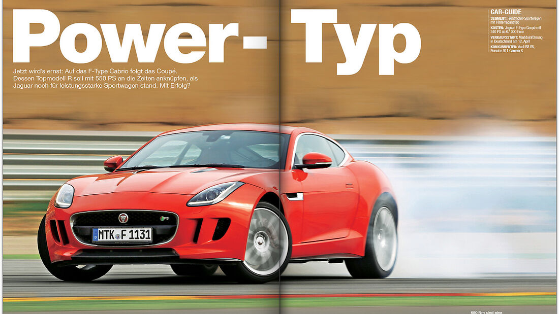 ams 07/2014 FB Jaguar F-Type