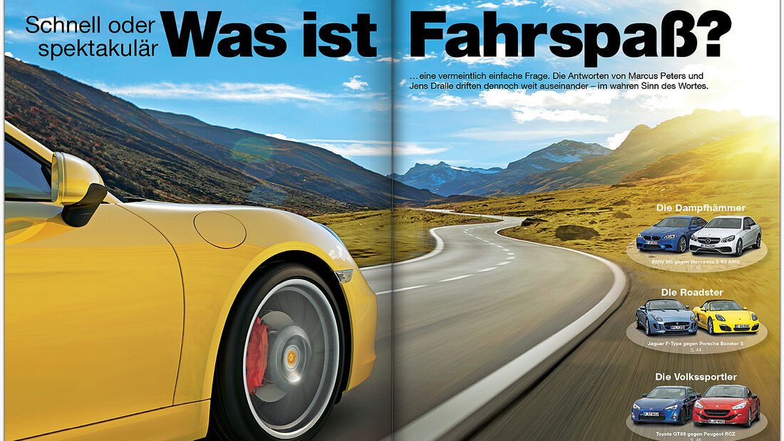 ams 08/2014, Was ist Fahrspaß?