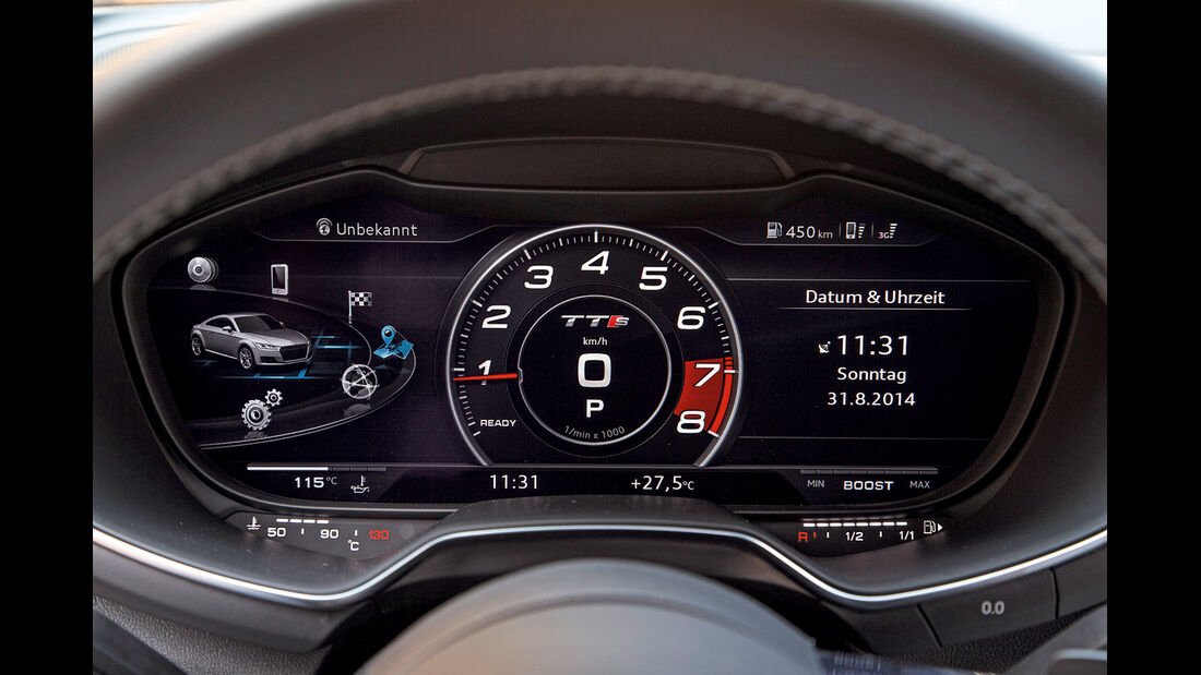 ams 19/14, Audi TTS Display