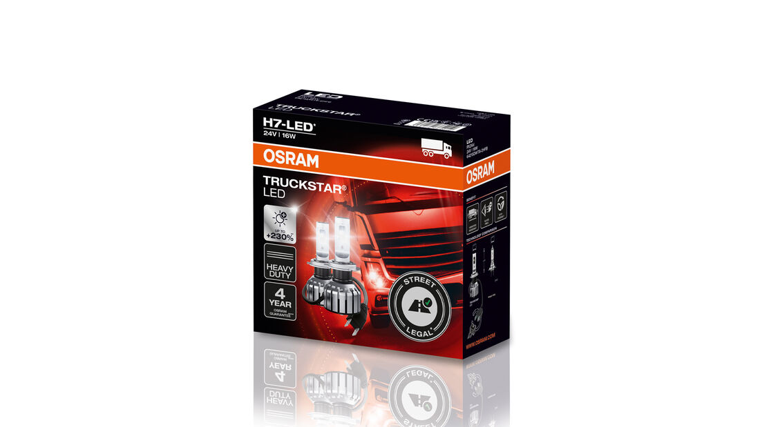 Osram Truckstar H7 Nachrüst-LED für 24-Volt-Lkw