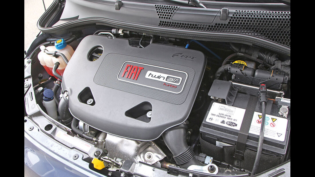 ams15/2012, Kleinwagen, 100 g/km CO2, Fiat 500C, Motor