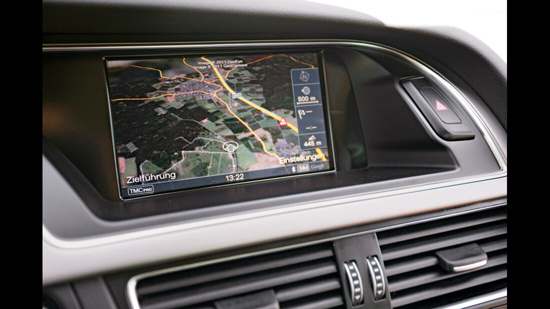 ams2011, Audi A5, Navigation