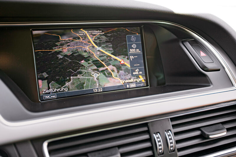 ams2011, Audi A5, Navigation