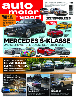 auto motor und sport 05/2026 Coverbild