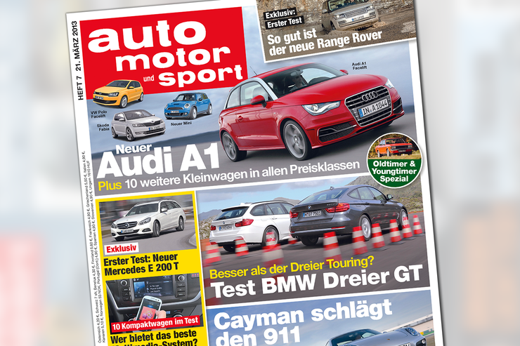 Neues Auto Motor Und Sport 07 13 Porsche Cayman Schlagt 911 Im Test Auto Motor Und Sport