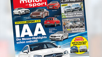 auto motor und sport 10 / 2015 Titel