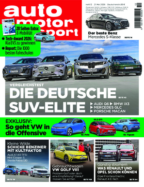 auto motor und sport 12/2026 Coverbild