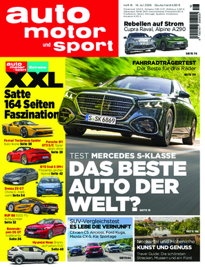 auto motor und sport 16/2026 Coverbild