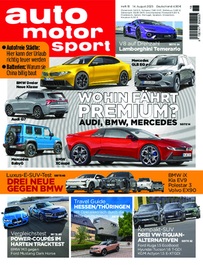 auto motor und sport 18/2025 Coverbild