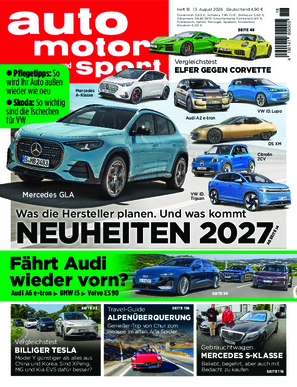 auto motor und sport 18/2026 Coverbild