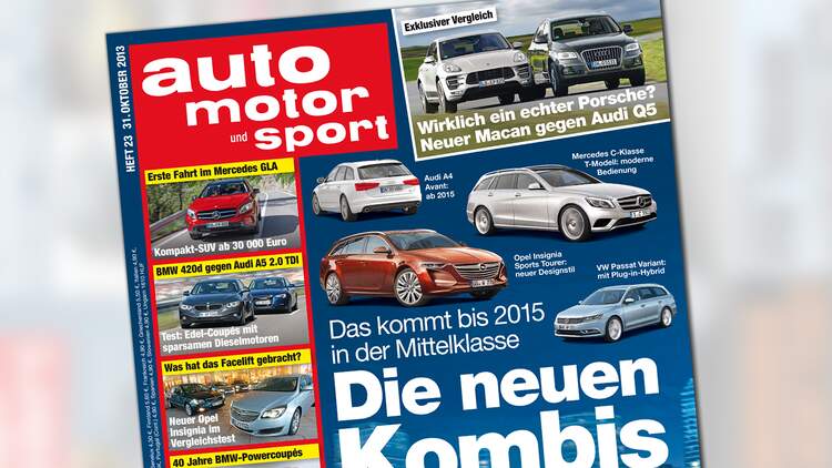 Neues Auto Motor Und Sport 23 13 Porsche Macan Und Die Neue Kombis Auto Motor Und Sport
