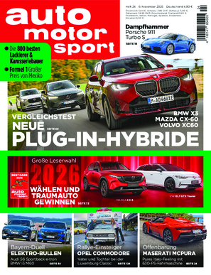 auto motor und sport 24/2025 Coverbild
