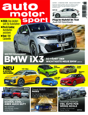 auto motor und sport 26/2025 Coverbild