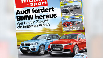 auto motor und sport 9 / 2015 Titel