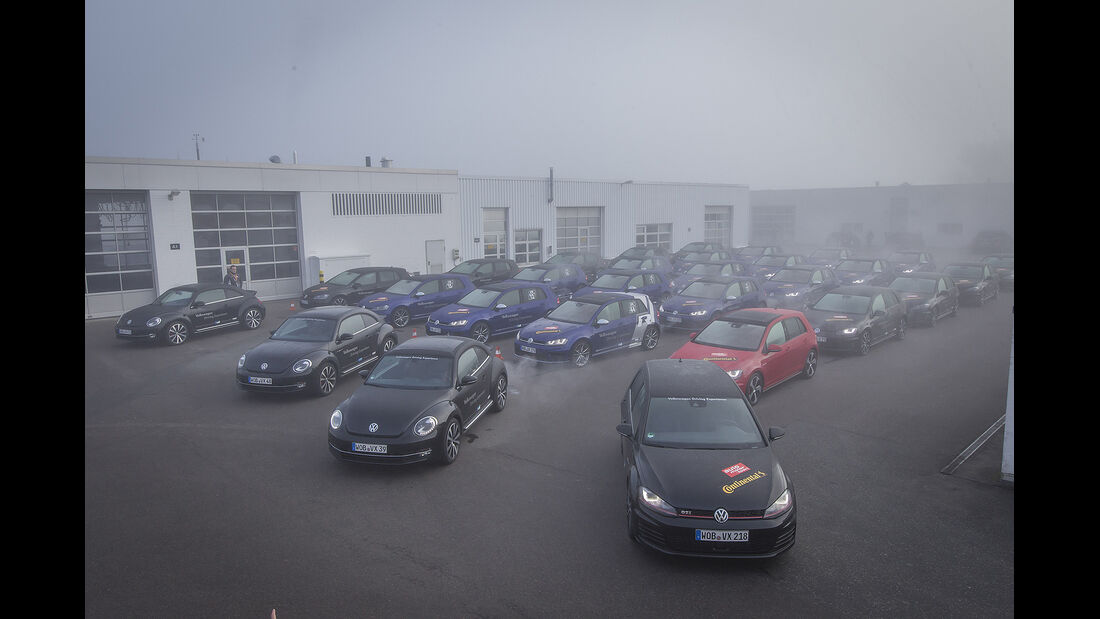 auto motor und sport-Fahrsicherheitstrainings 2014, VW Golf GTI, Continental