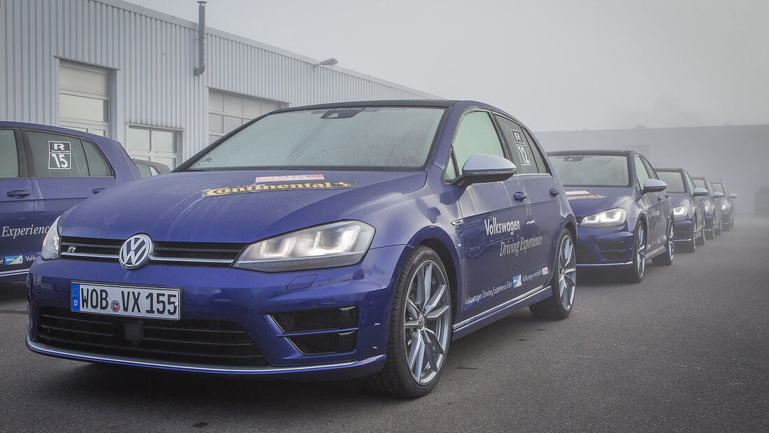 auto motor und sport-Fahrsicherheitstrainings 2014, VW Golf R, Continental