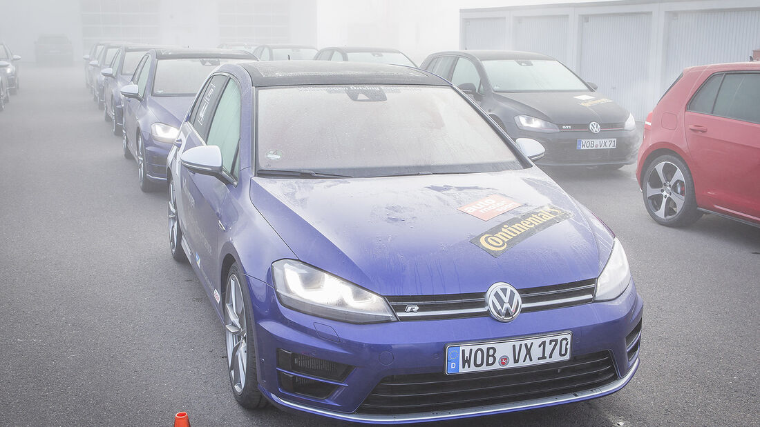 auto motor und sport-Fahrsicherheitstrainings 2014, VW Golf R, Continental